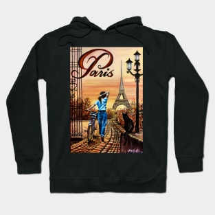 Parisian Pathways Hoodie